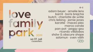 Love Family Park 2019 - Line Up