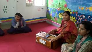 রাঙামাটির রঙে চোখ জুড়ালো। std v. music class