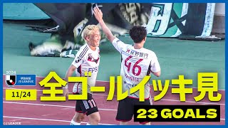 【週末のゴールをイッキ見！】明治安田Ｊ３リーグ全ゴールまとめ【11月24日】