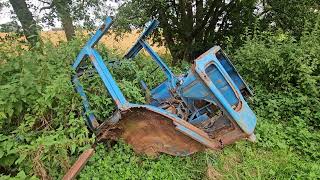 ford tractor series 10 cab remains