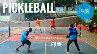 PICKLEBALL INDONESIA | Teguh|YogiToge v Bastian|Vincent | Pickleball Bandung Match