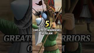 5 Greatest warriors of islam #shorts #islam #ytshorts #youtube #subscribe #like #comment