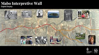 Mabo Interpretive Wall - Digital Display