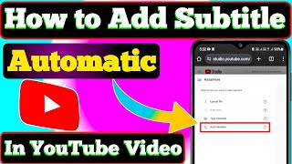 How to add Different Language Subtitles on YouTube Video❓🔥 How to add Subtitles to YouTube Video