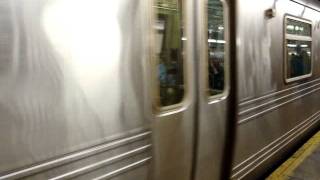 Lefferts Boulevard-bound A train leaving 145th Street