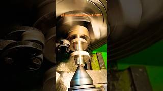 How to use a knurling tool on a manual lathe machine #how #automobile #lathe #machine #cnc #shorts