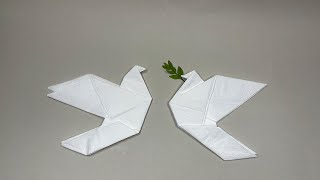 DIY: Schnelle Servietten-Taube für Hochzeiten falten 🕊️💒