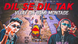 MC STAN X VIJAY DK 🖤 DIL SE DIL TAK❤️40FPS BGMI MONTAGE OnePlus,,REDMI NOT 9 @cntoxicyt2411