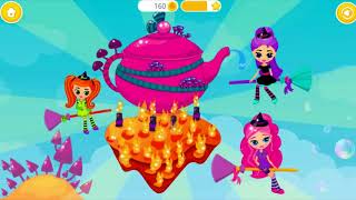 Little Witches Magic Makeover  TutoTOONS Educational Pretend Play Games Game For Kids chupakids