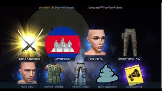 New Update Rules of survival Na chambahan natin yong Katana Thank u Ros