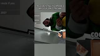 I ACCIDENTALLY EXPOSED MYSELF ON STREAM #gaming #fails #funny