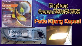 Bohlam H3 Terang FBR Kuning Foglamp Kijang Kapsul