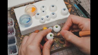 [Anna-Queen] Handmade BJD eyes part 1 / bjd眼珠製作分享