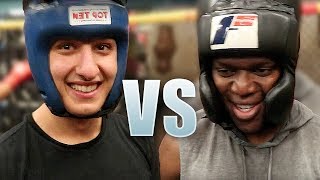 KSI VS AnEsonGib - Boxing Match (Pre Joe Weller Fight)