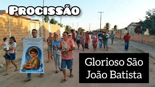 INÍCIO DOS FESTEJOS EM LOUVOR A SÃO JOÃO BATISTA NO POVOADO DE CALDEIRÃO