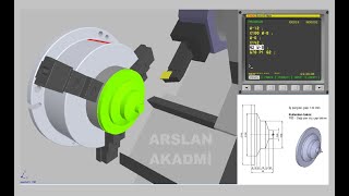 20 - G72 ÇEVRİMİ (G72 TURNING CYCLE)