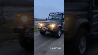 Land Rover 110 Cold Mid-December afternoon fly-bys #landrover #defender #defender110 #overland