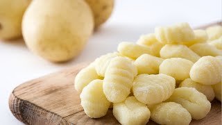 Gnocchi, potetboller med tilbehør