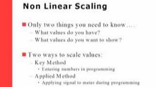 Red Lion Controls Non-Linear Scaling Tutorial for Analog Input Meters