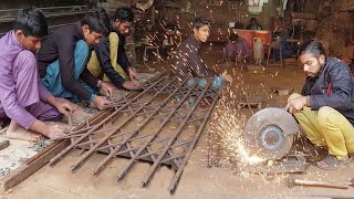 Huge Production Of Grill Shutter Gate | How grill Sliding gate are Made