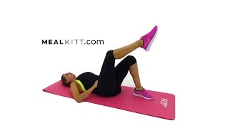 5 Min Post Natal Tummy Firming Home Workout MealKitt Fitness 30+ Cal Burn