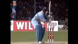 Vinod Kambli Century Vs Zimbabwe #1996 World Cup #cricket #vinodkambli Century