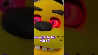 Golden Freddy singing!!!! REAL LIFE ANIMATRONICS!!’ #fnaf #fivenightsatfreddys #goldenfreddy