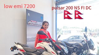 Pulsar 200 NS FI DC abs bs6#automobile #ladymotovlogger #bajajbikes