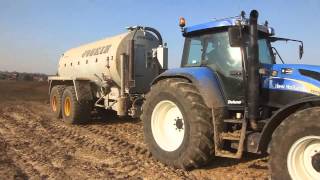 Landbouwhaspengouw - New Holland TVT190 Deluxe & Joskin Komfort 2 18000TS