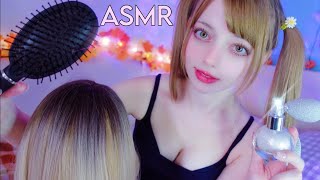 ASMR HAIR PLAY & SCALP MASSAGE *tingles*