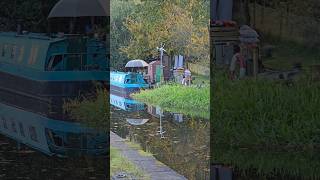 🇬🇧 Лодка-дом,Англия #шортс #топ #путешествия #shortsvideo #travel #viral #shorts #narrowboat #fyp