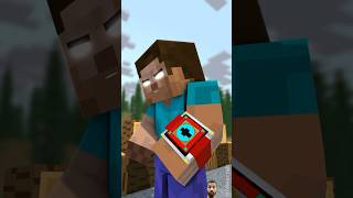 Herobrine Not Like I Am Steve | Transform Watch#shots #youtubeshorts