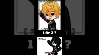 1 Or 2 ? #gacha #gachalife #gachalifememe #gachatrend #gachatiktok #gachaedit #shorts