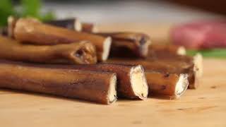 Pawstruck 24"" Straight Bully Sticks for Dogs | Natural, Long-Lasting & Odorless Bully Bones