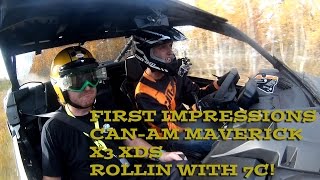 Maverick X3 XDS First Impressions! Rollin with Blair Morgan 7c!