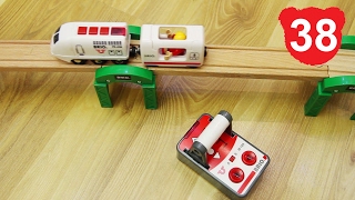 Эпизод 38 : Деревянные игрушки brio RC Travel Train 33510 железная дорога игра брио томас