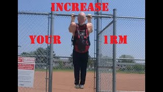 How I increased my 1RM Chin Up - Dead Hang Eccentric Chin Ups