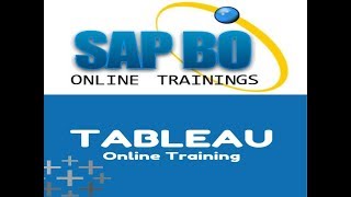 "Tableau 9.3 Online Training and Tableau Training for Beginners"