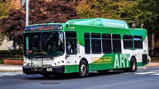 Arlington Regional Transit (ART) 2015 NABI 40 LFW 3rd Gen CNG #5093 Wheelchair Ramp Action Route 77