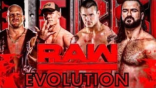 THE EVOLUTION OF RAW TO 1993-2021