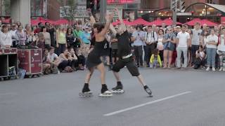 Le Patin Libre - street show on roller skates