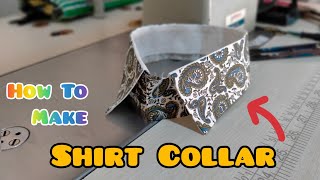 shirt ka collar kaise banaen. || शर्ट का कॉलर कैसे बनाएं #tailor #tailoringclasses