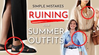 8 Common Summer Style Mistakes You Might be Making (And How to Fix Them) | What to Wear #AD