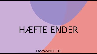 Hæfte ender