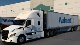 Walmart Transportation. Dallas(TX) to Austin(TX) - American Truck Simulator