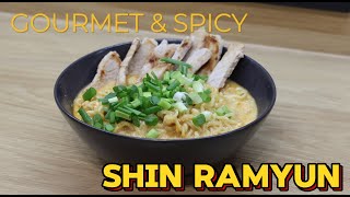 Как приготовить вкуснейший рамен дома. Shin Ramyun instant noodles How to make ramen  at home recipe