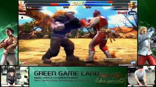 Tekken Tag 2 Unlimited Triple H (King/A. King) vs 뺑시녕 (Steve/Jack)