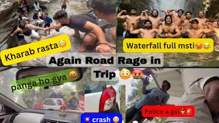 Part-2 || Finally reached waterfall || Again road rage || Londe police station 🤣||