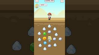 Pull the gold level 107 #shorts #gaming #funnygame