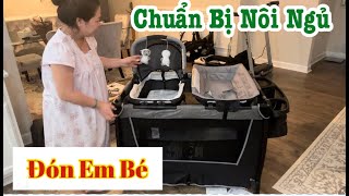 Vui Mừng chuẩn bị nôi ngủ cho em bé / Phóng sanh cụ rùa xuống hồ nước